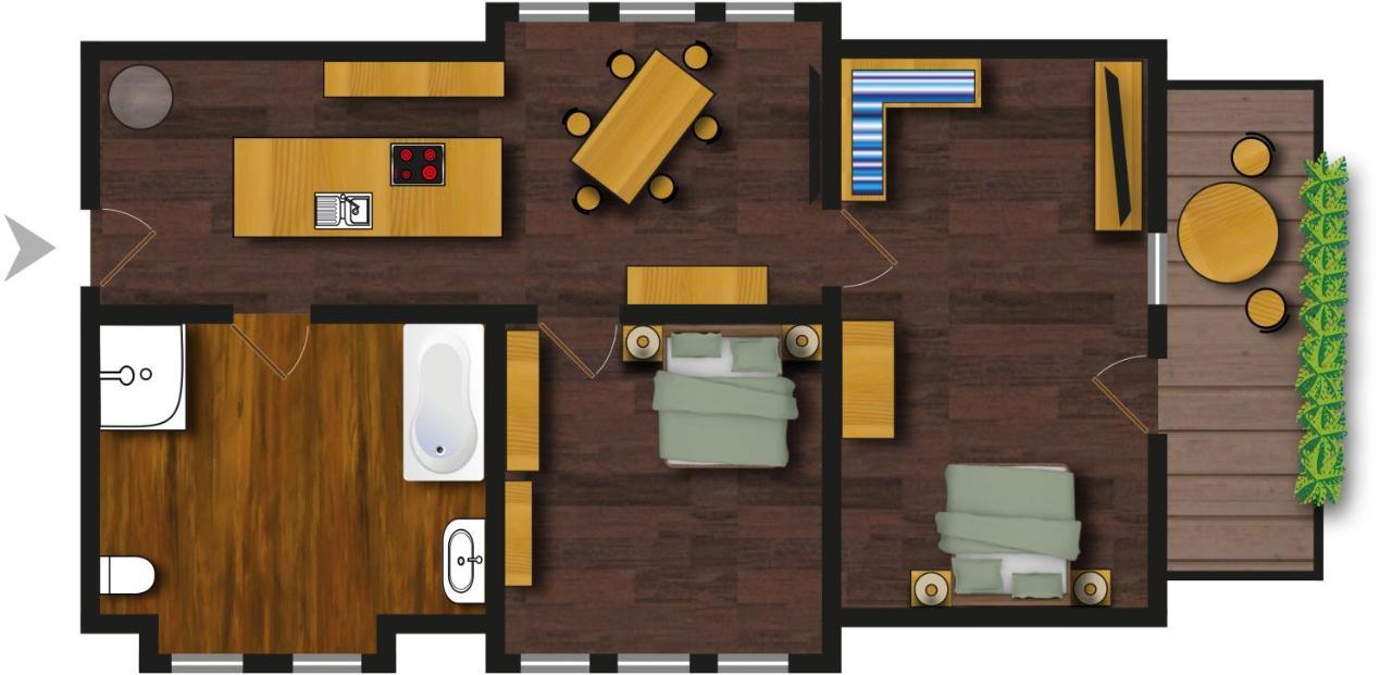 Staimicher Hoehen - Premium Appartements Kurort Steinbach-Hallenberg Pokój zdjęcie